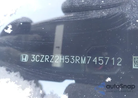 2024 Honda Hr-V Awd Sport/Awd Sport W/O Bsi z USA, uszkodzony, nr VIN 3CZRZ2H53RM745712